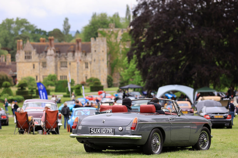 cars at the castle hever castle the best of east grinstead 768x512